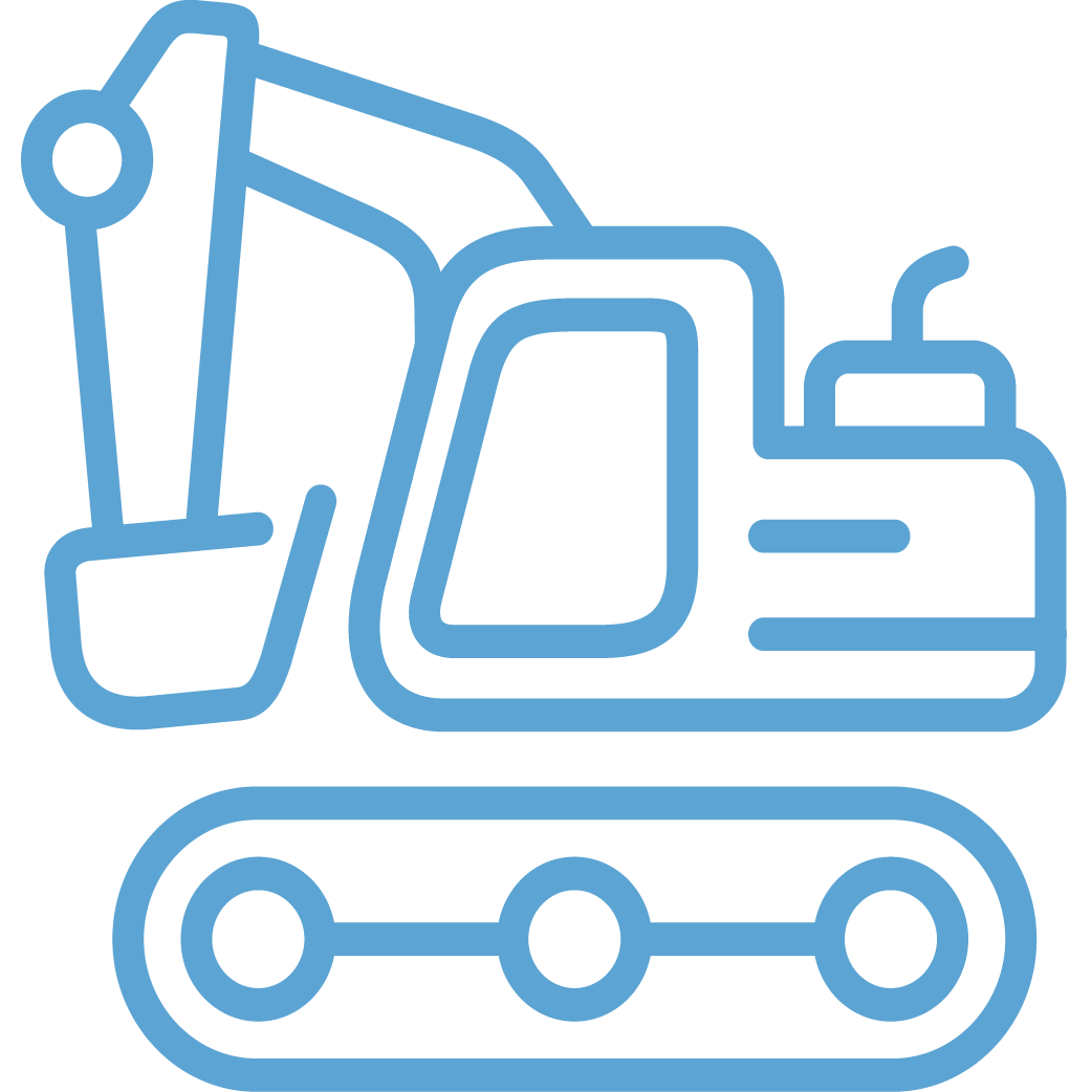 Reliable plant hire equipment for local projects