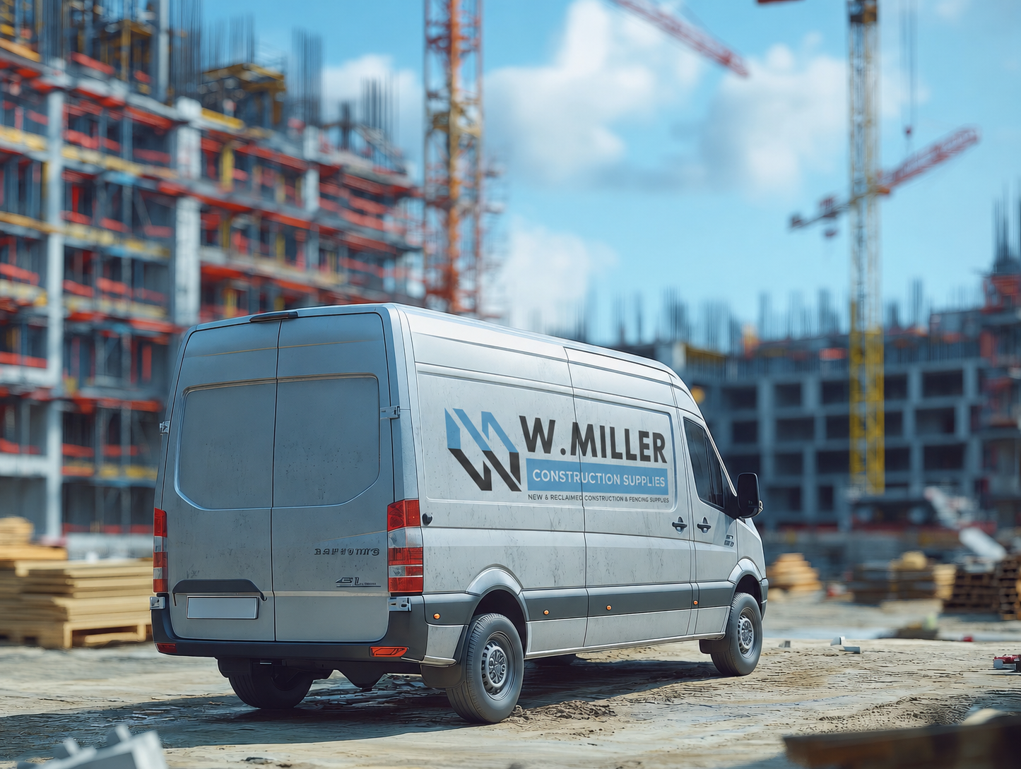 w miller van Reliable delivery service for building supplies